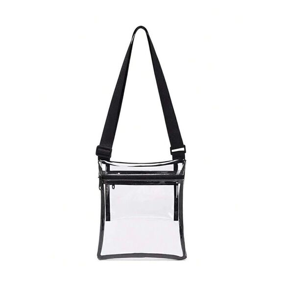 Crossbody Mini Purse Bag Stadium Approved Clear Bag for Work Concert Sports - Picture 4 of 6